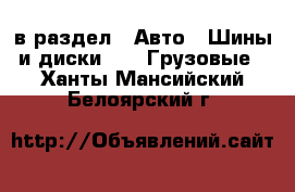  в раздел : Авто » Шины и диски »  » Грузовые . Ханты-Мансийский,Белоярский г.